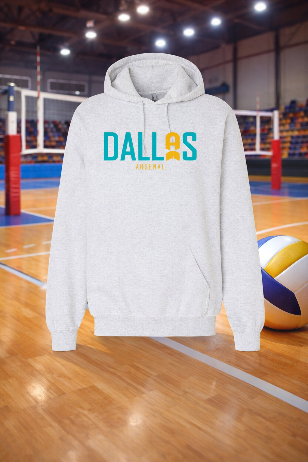 Arsenal A bomb-Ash Hoodie