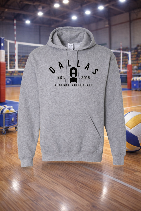 Arsenal Est. Hoodie -Heather grey