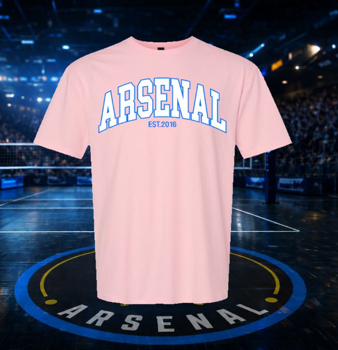 Arsenal overized logo unisex tee