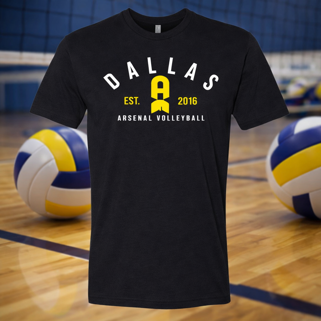 Arsenal Est. Tee Black