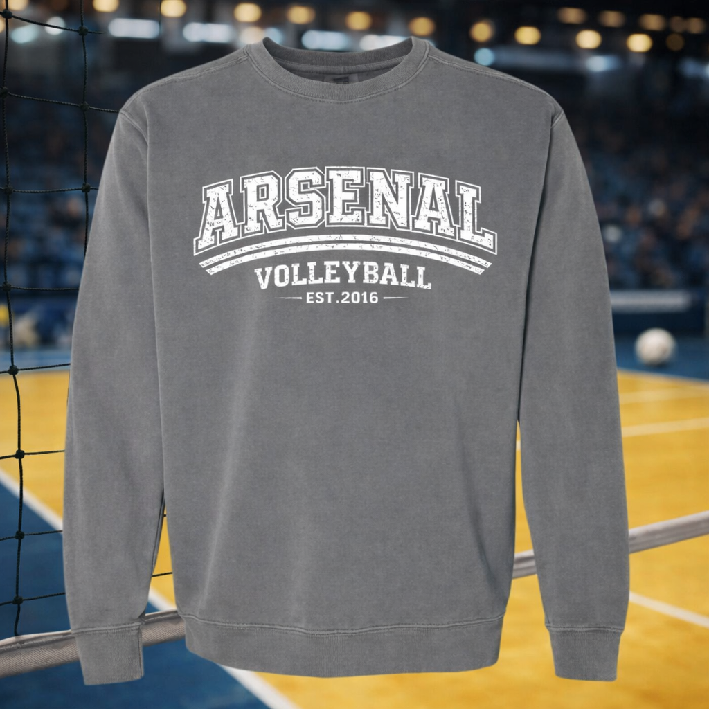 Arsenal College-Comfort Colors sweatshirt