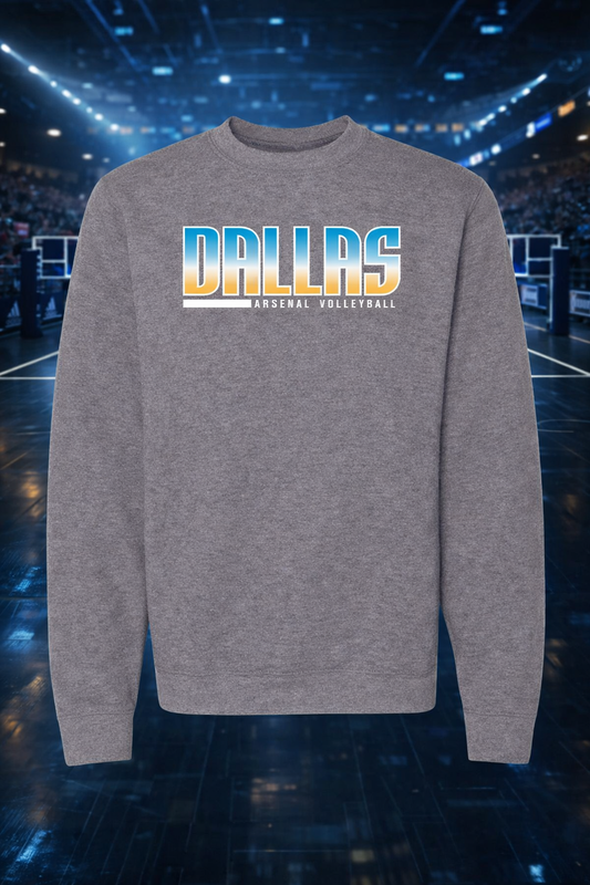 Dallas Arsnal Ombre Crewneck
