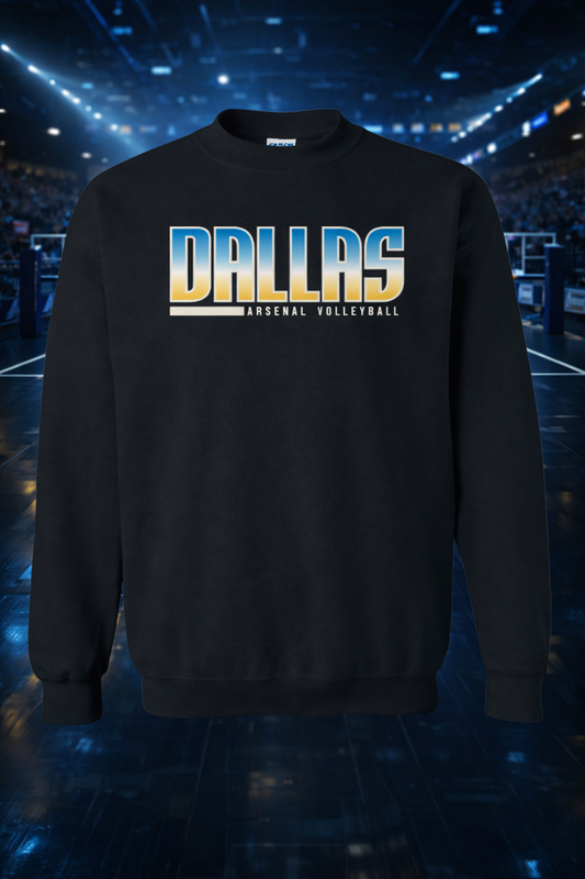 Dallas Arsenal Ombre Crewneck