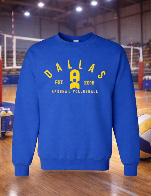 Arsenal Est. Crewneck Sweatshirt- Royal Blue